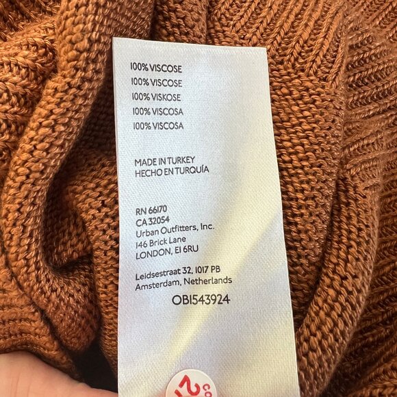 New Free People Hannah Tunic Sweater Vest Oversized Knit Mini Dress Long Top - Picture 8 of 11